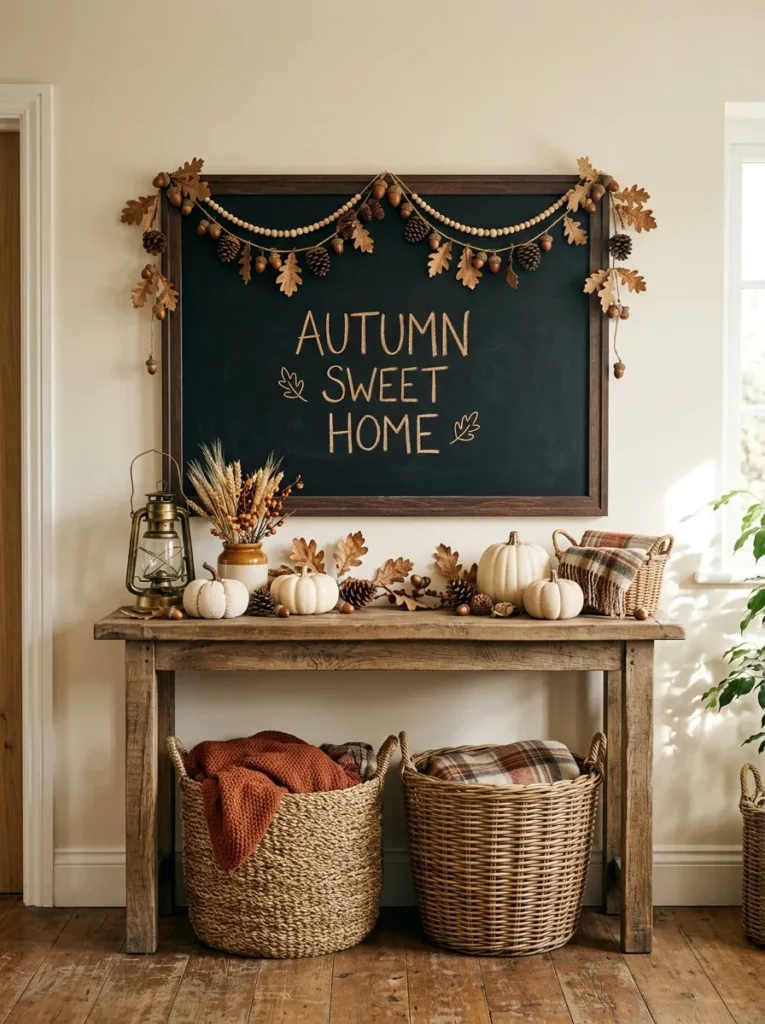 Acorn Garland Accent