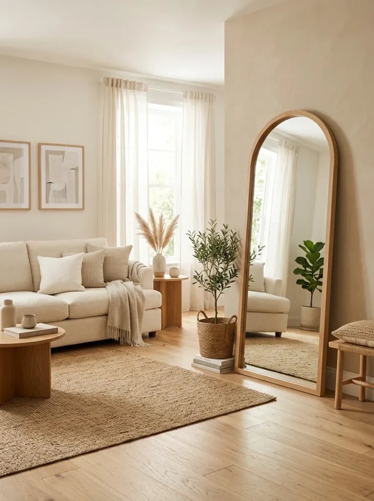Arched Floor Mirrors
