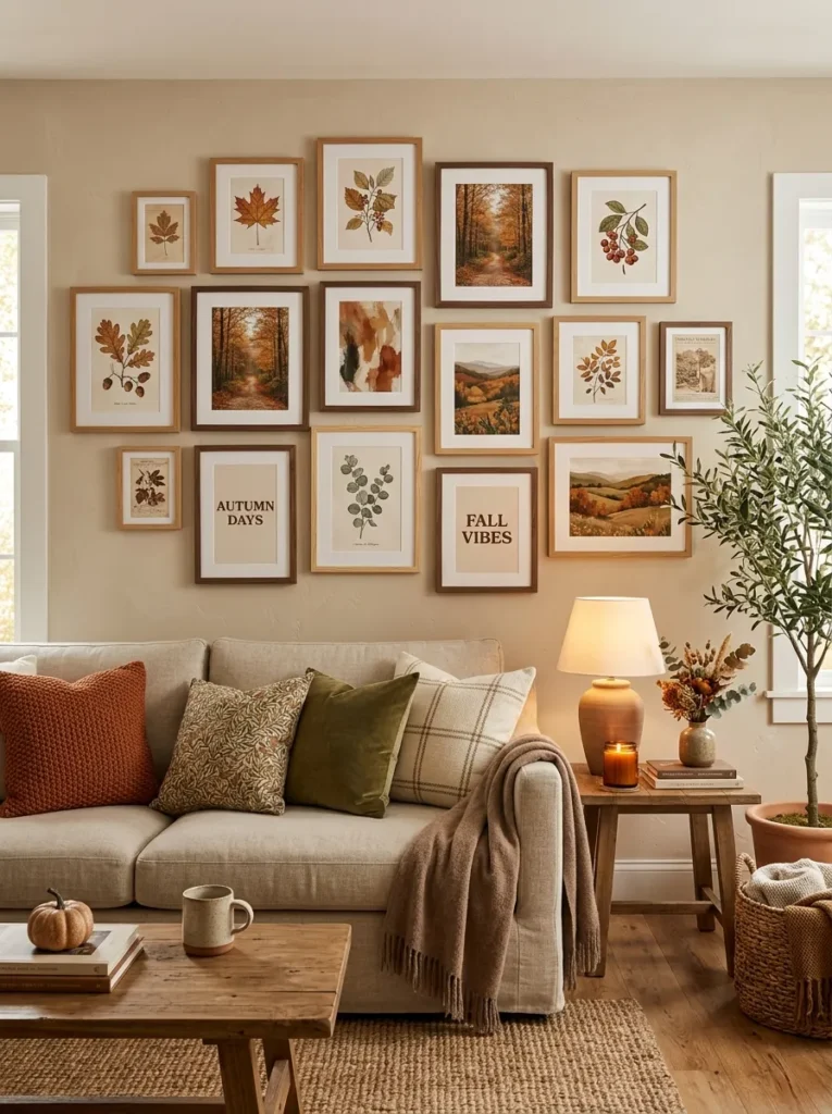 Autumn Gallery Wall