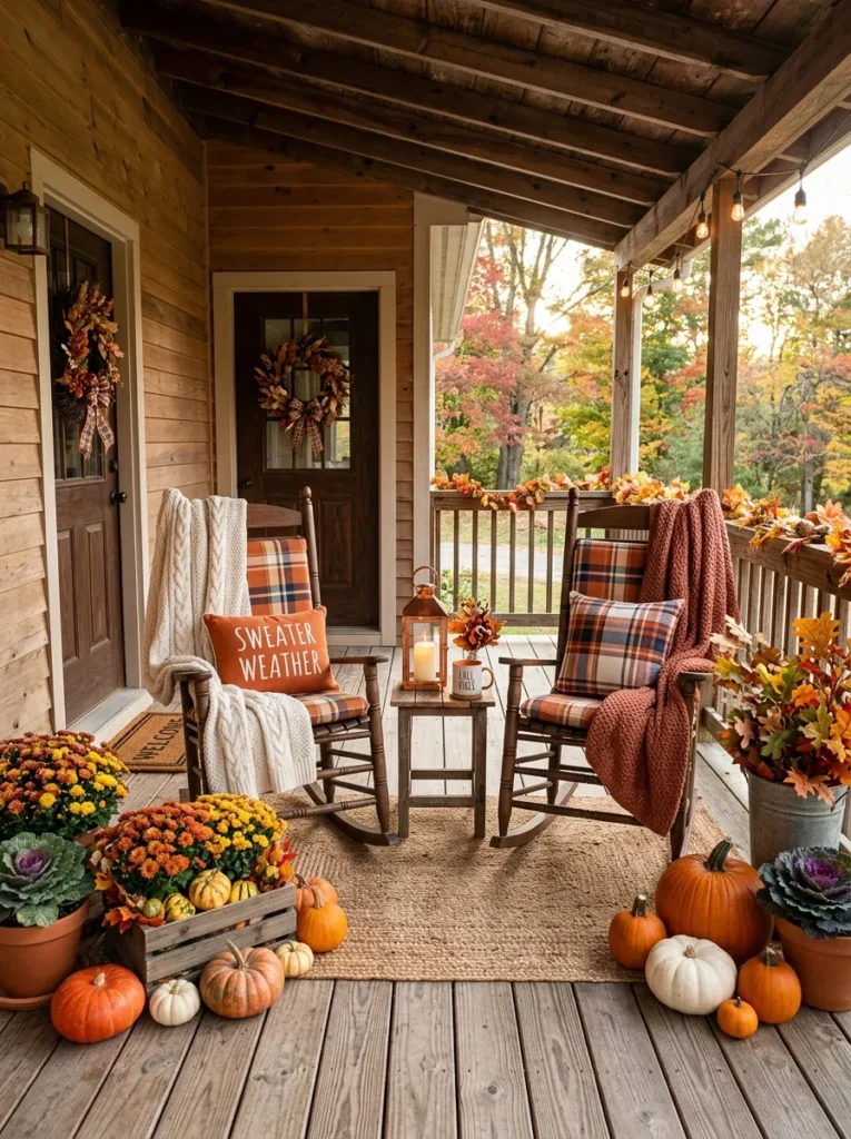 Autumn Rocking Chairs