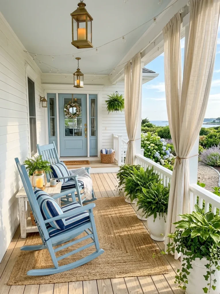 Coastal Blue Accents