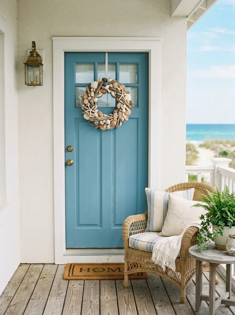 Coastal Shell Wreath