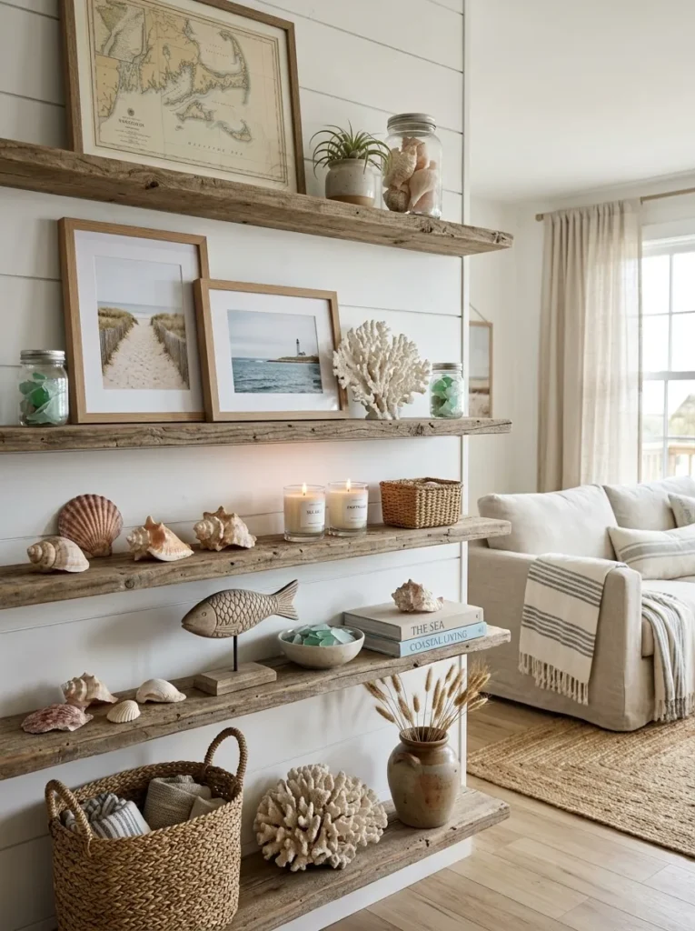Coastal Treasure Shelf