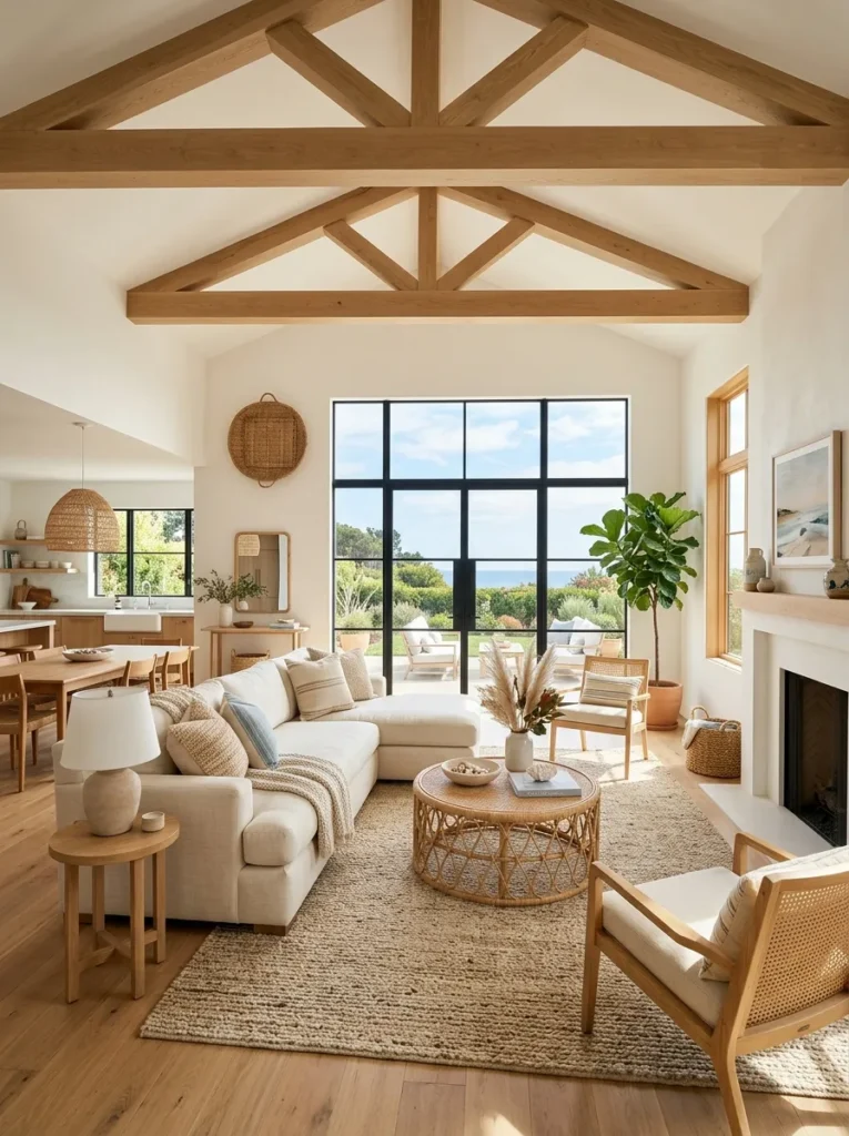Coastal Wood Beams