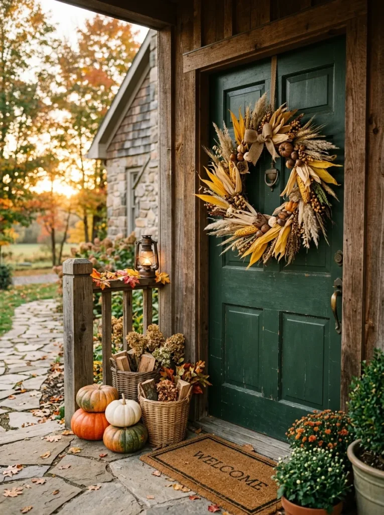 Corn Husk Arrangement