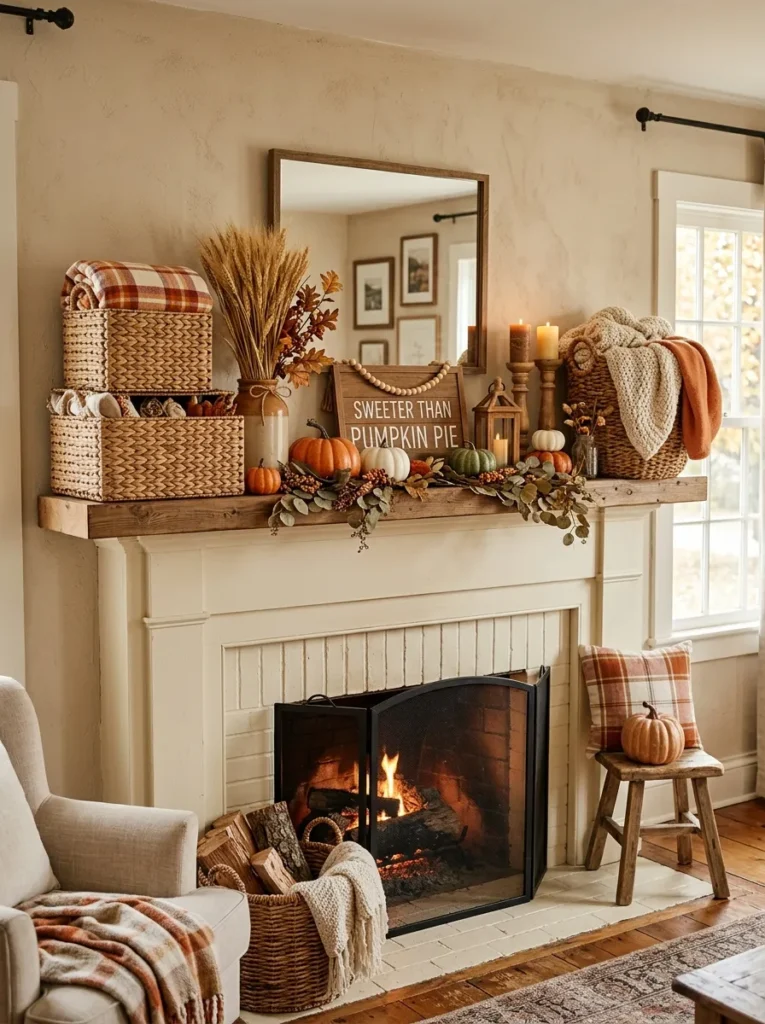 Cozy Layered Baskets