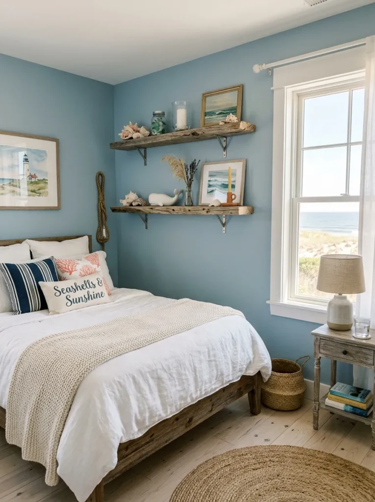 Driftwood Floating Shelves