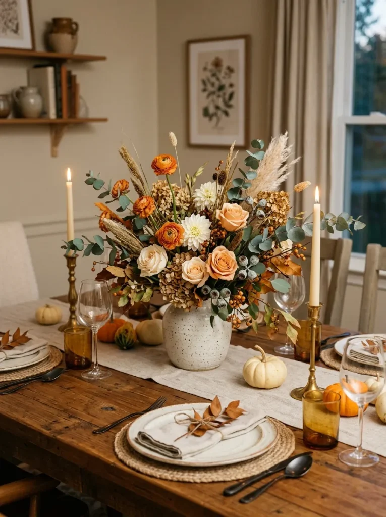 Fall Floral Centerpieces