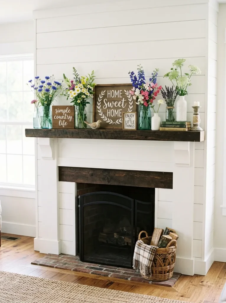 Farmhouse Flower Jars