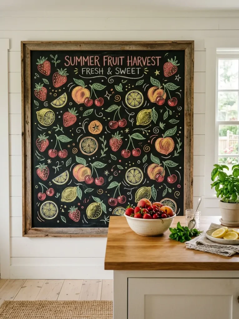 Fruit Pattern Background