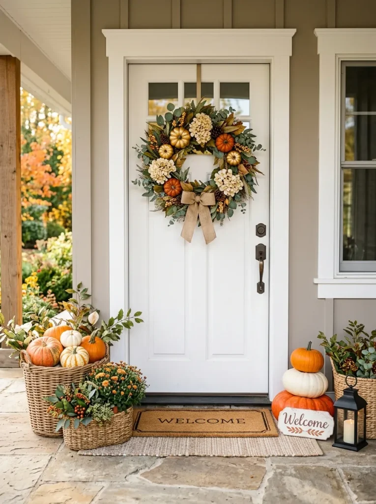 Golden Pumpkin Accents