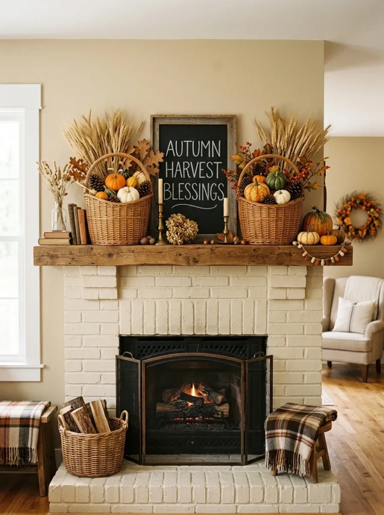 Harvest Basket Display