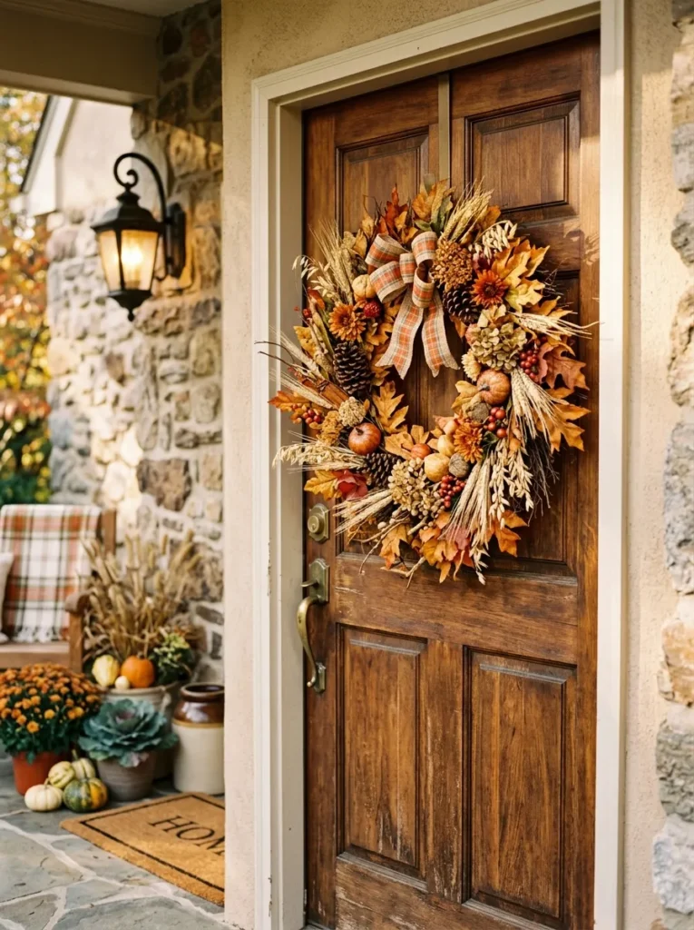 Harvest Door Wreaths