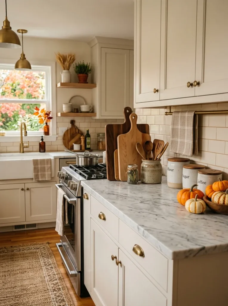 Kitchen Counter Styling