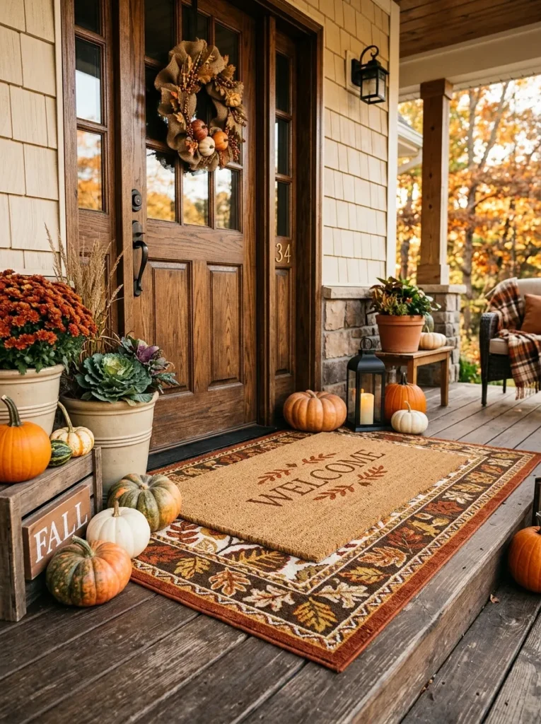 Layered Welcome Mats