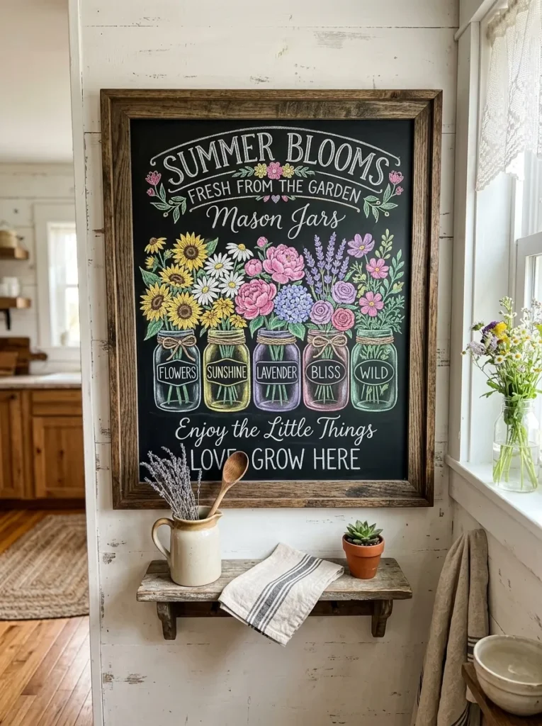 Mason Jar Flowers