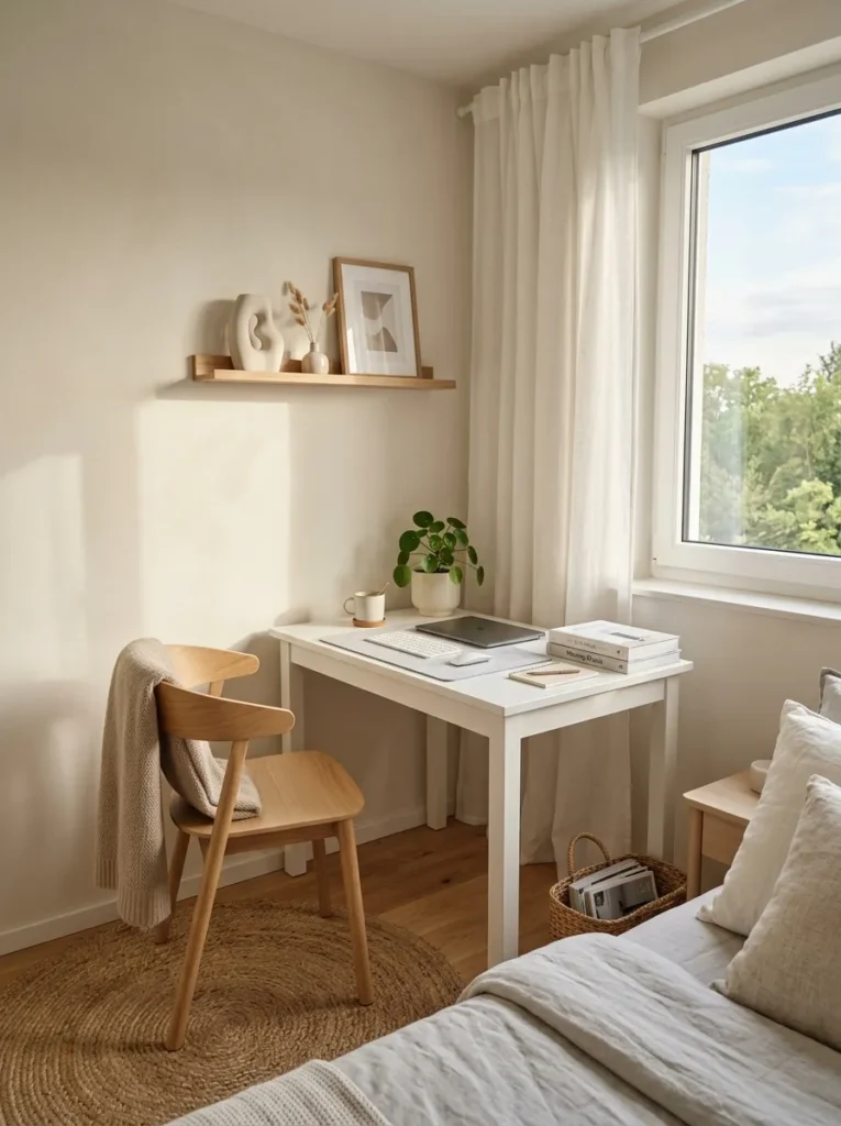 Minimal Bedroom Desk