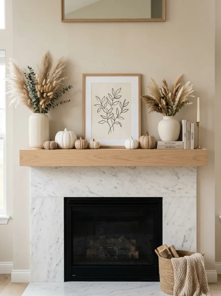 Neutral Pumpkin Display