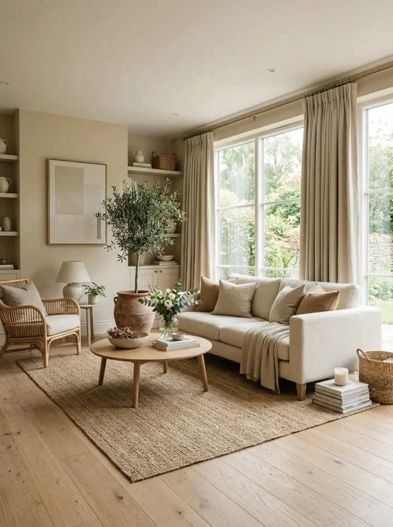 Oatmeal Linen Curtains