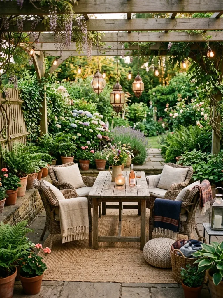 Relaxed Patio Corners