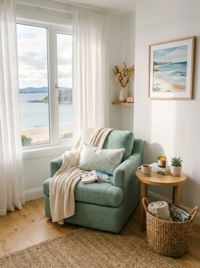 Seafoam Reading Nook