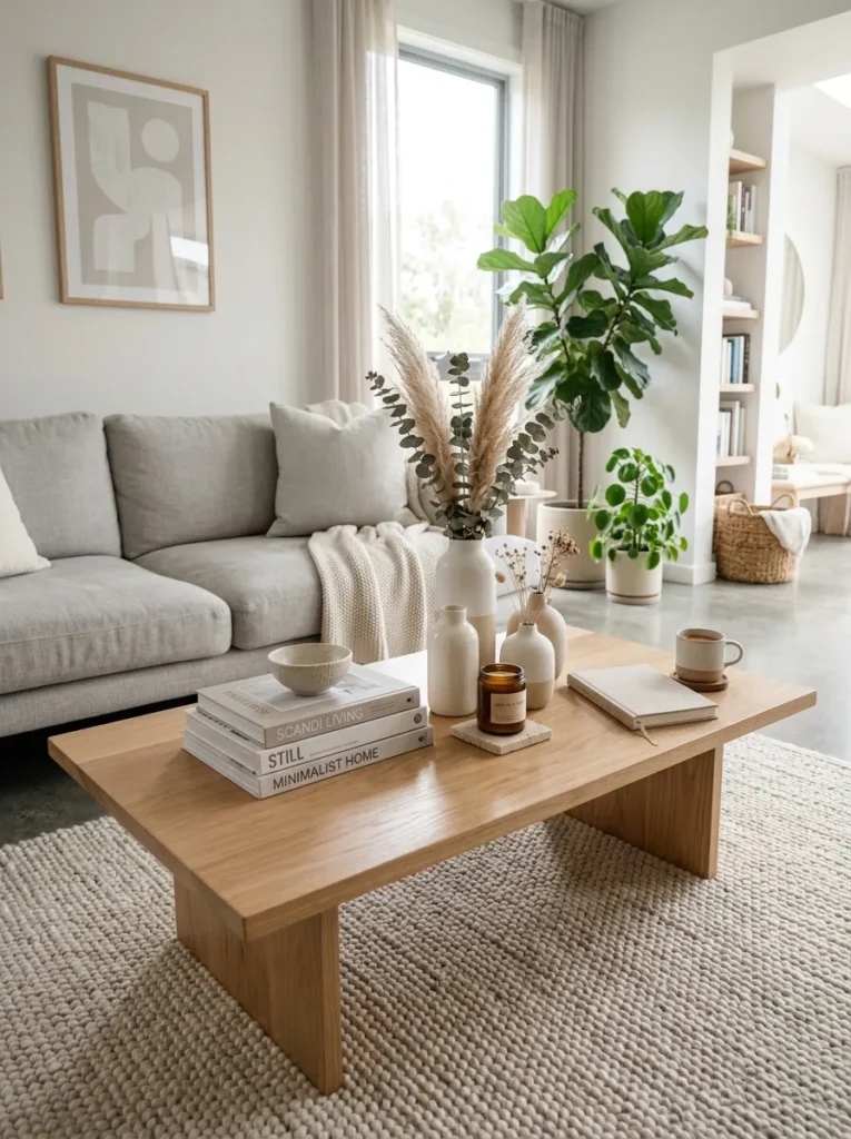 Soft Coffee Table Decor