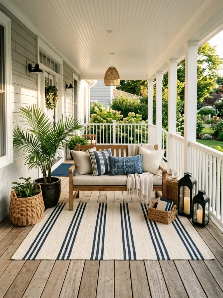 Striped Outdoor Rugs