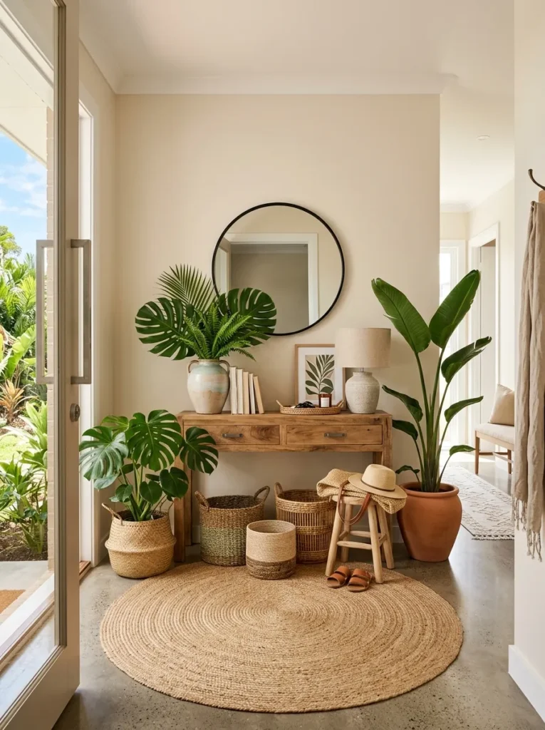 Tropical Entry Touches