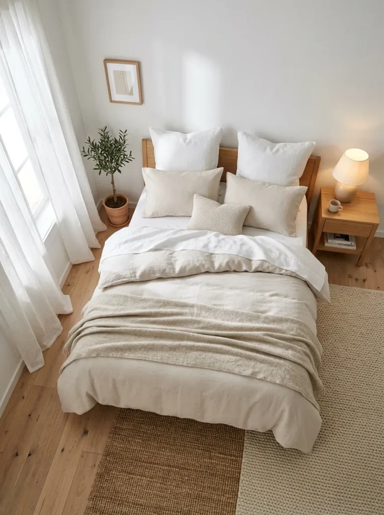 White Bedroom Layers