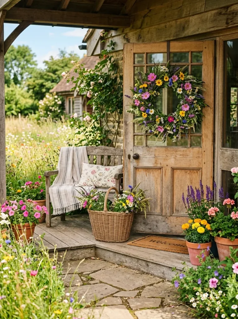 Wildflower Meadow Wreath