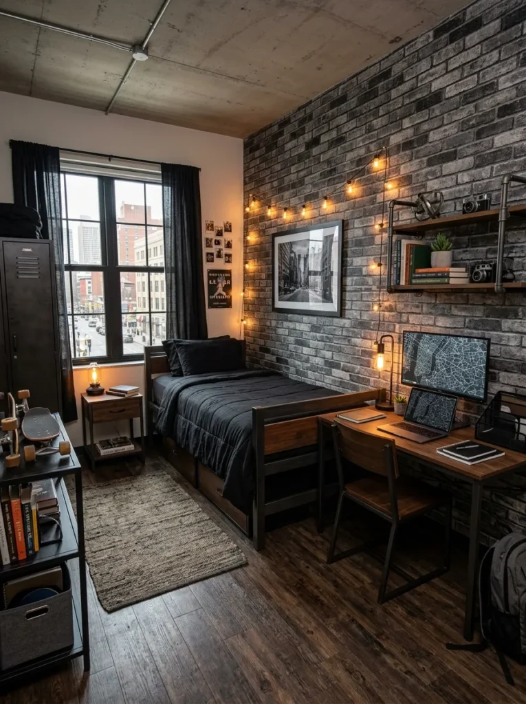 Accent Brick Wall