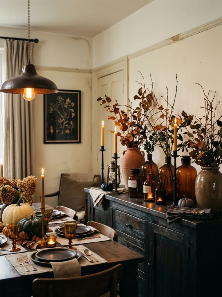 Amber Glass Accents