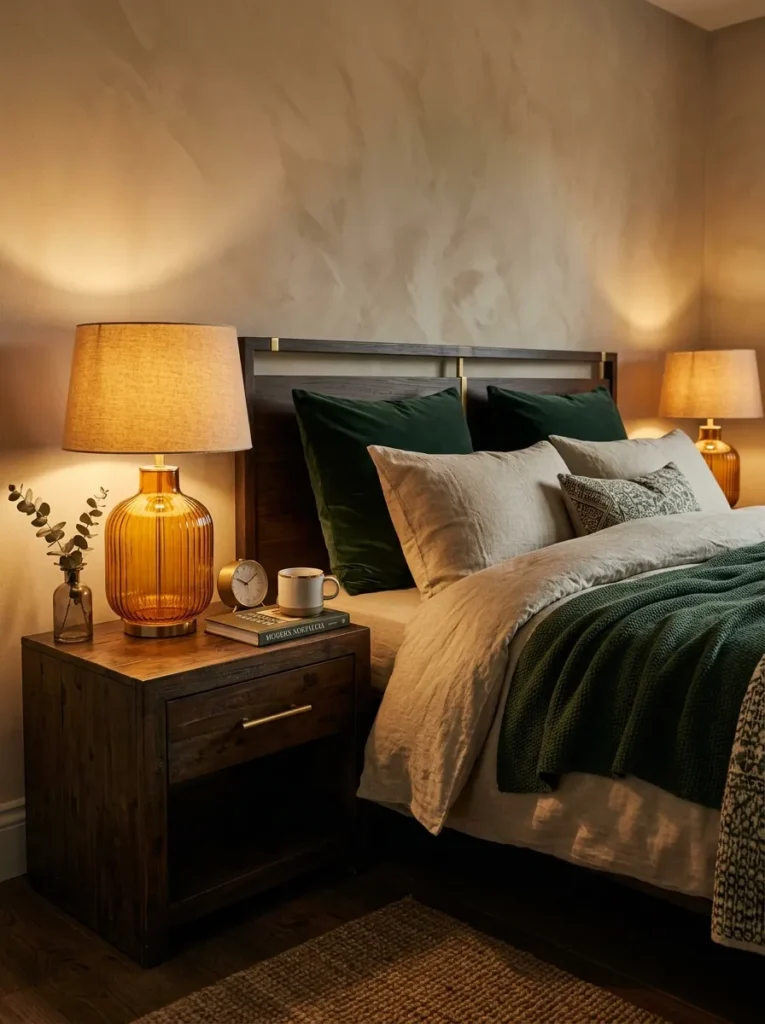Amber Table Lamps