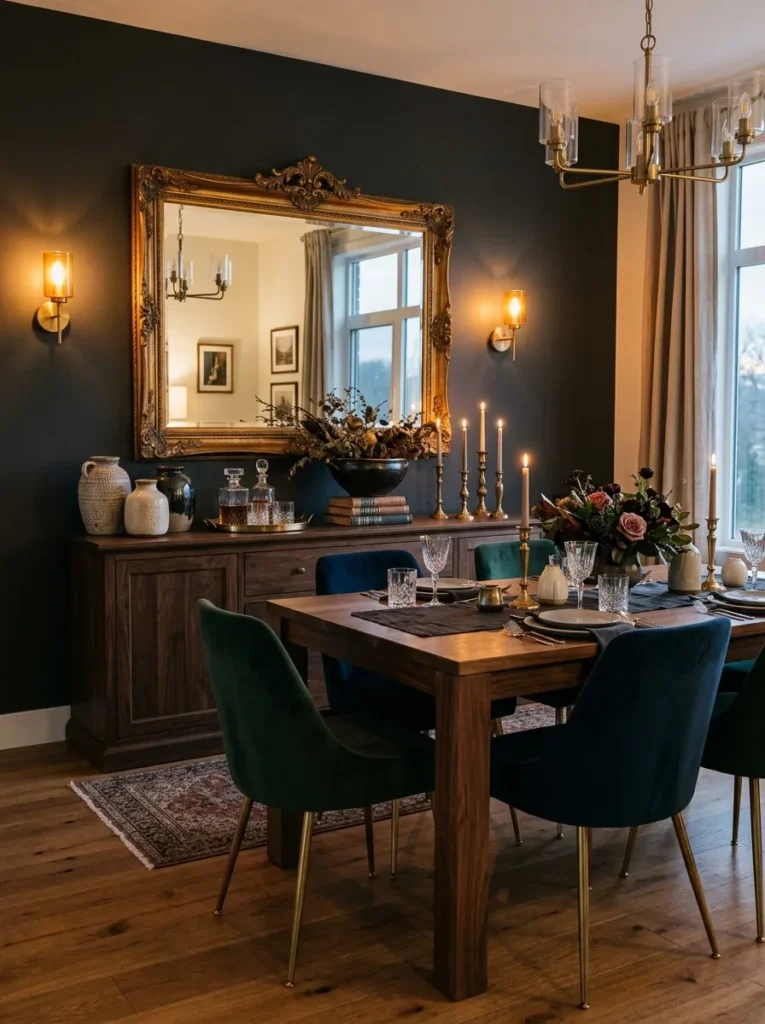 Antique Gold Mirror