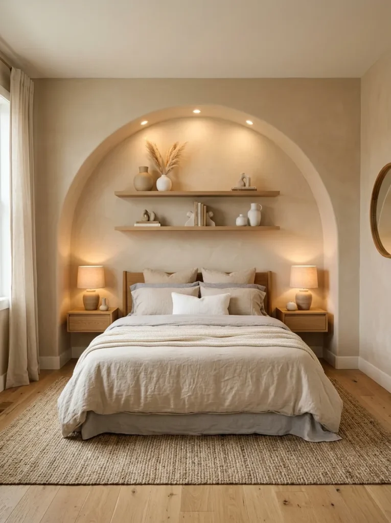 Arched Alcove Bed