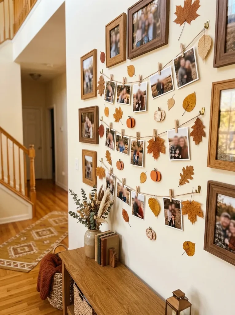 Autumn Photo Display