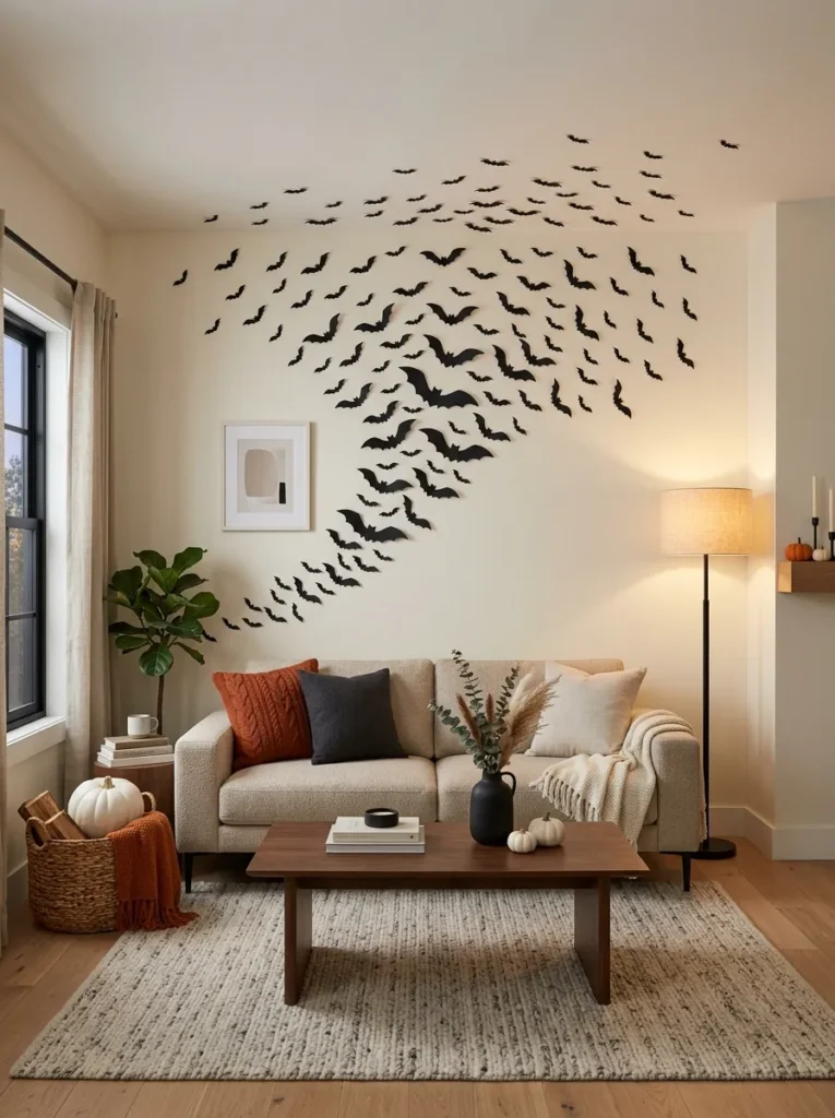 Bat Accent Wall