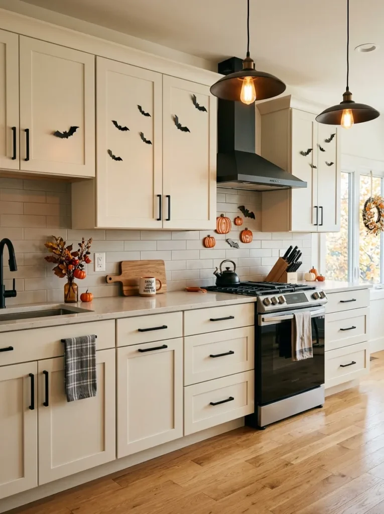 Black Cabinet Accents