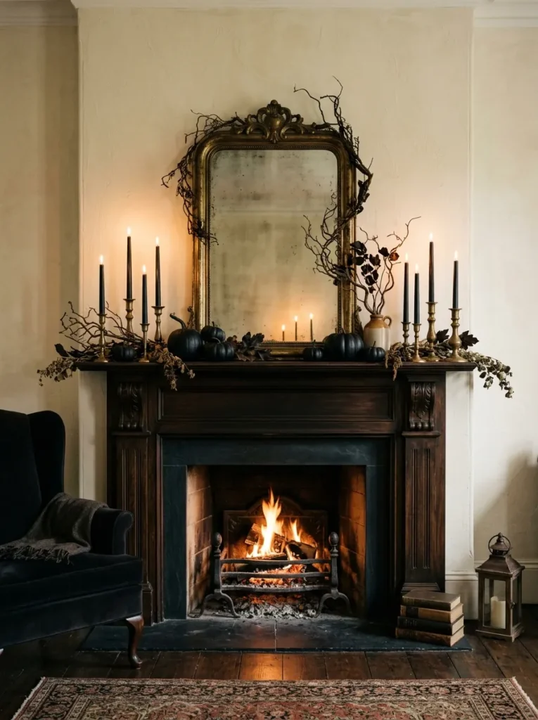 Black Candle Glow
