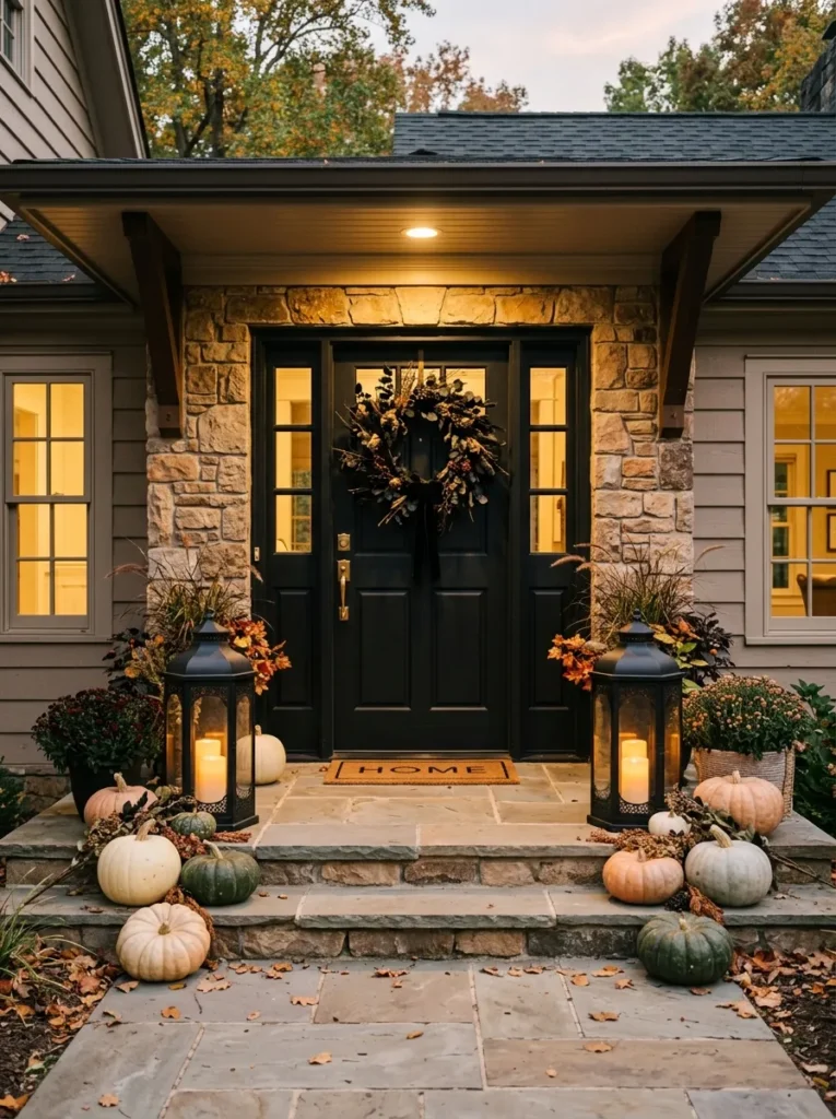 Black Entry Door