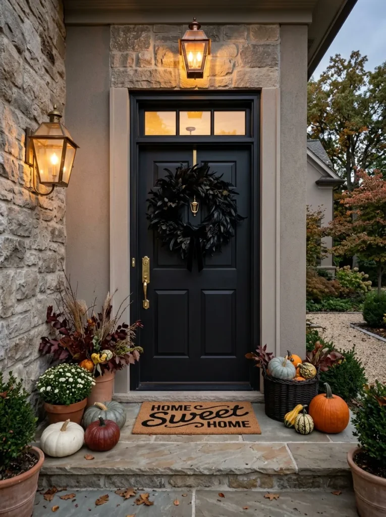 Black Feather Wreaths
