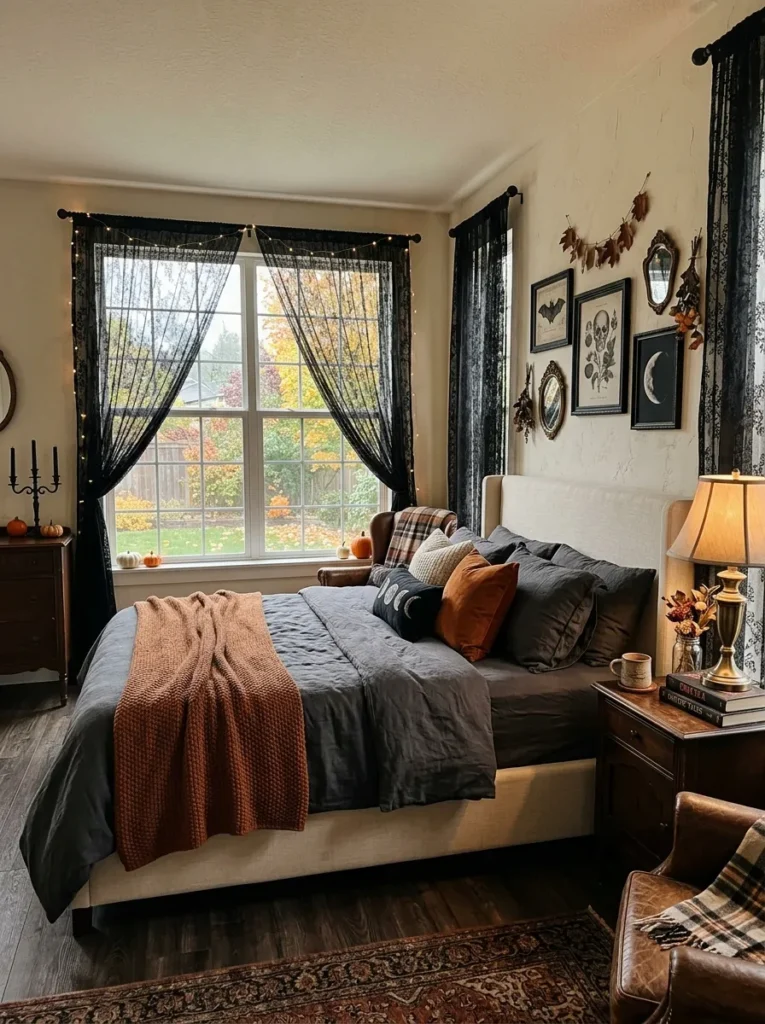 Black Lace Curtains