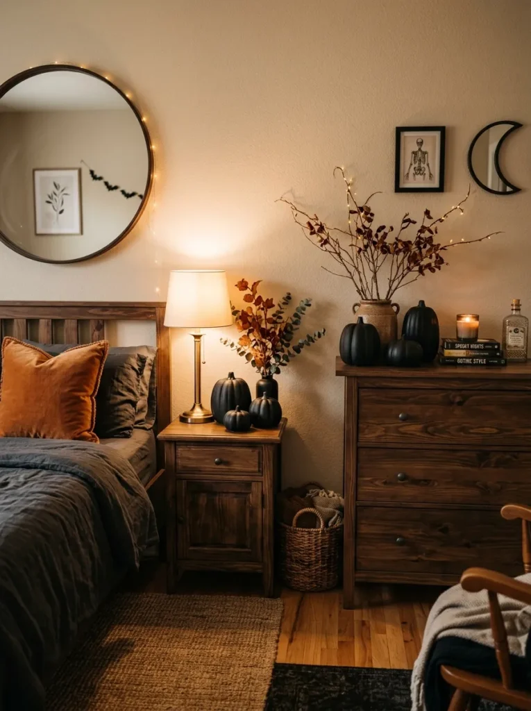 Black Pumpkin Accents