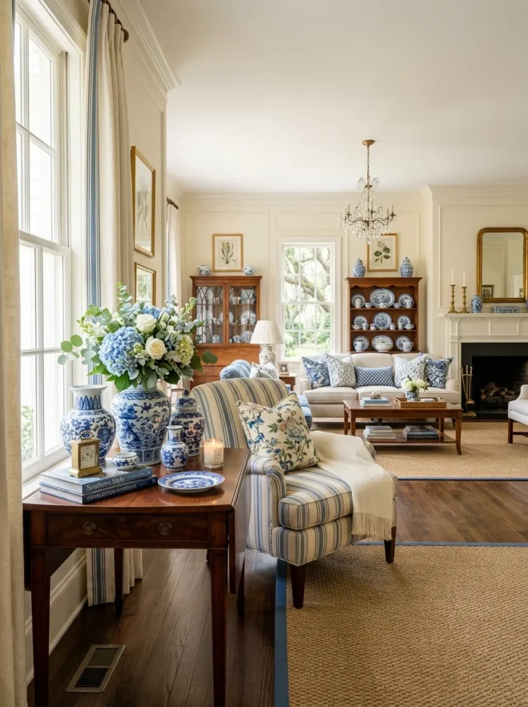 Blue And White Decor