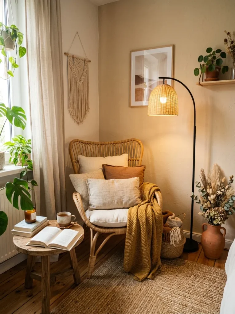 Boho Reading Nook