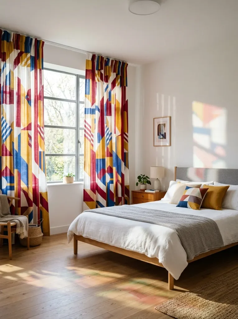 Bold Pattern Curtains