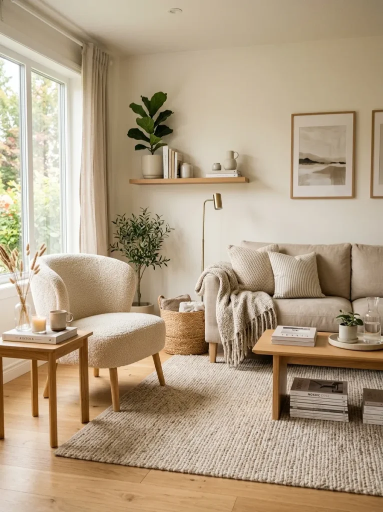 Bouclé Accent Seating