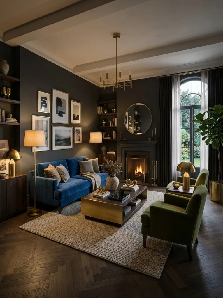 Brass Accent Details