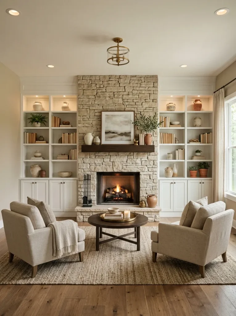 Built-In Shelving