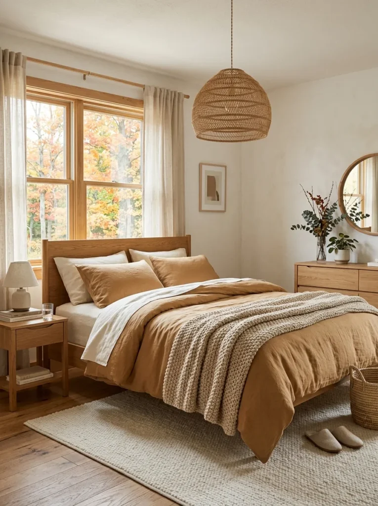 Camel Linen Bedding